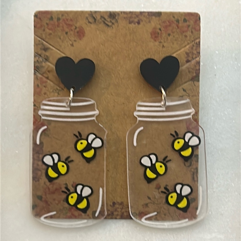Bee Earrings New